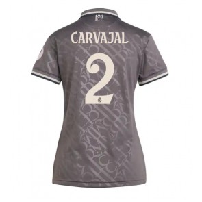 Real Madrid Daniel Carvajal #2 Replika Tredjetrøje Dame 2024-25 Kortærmet